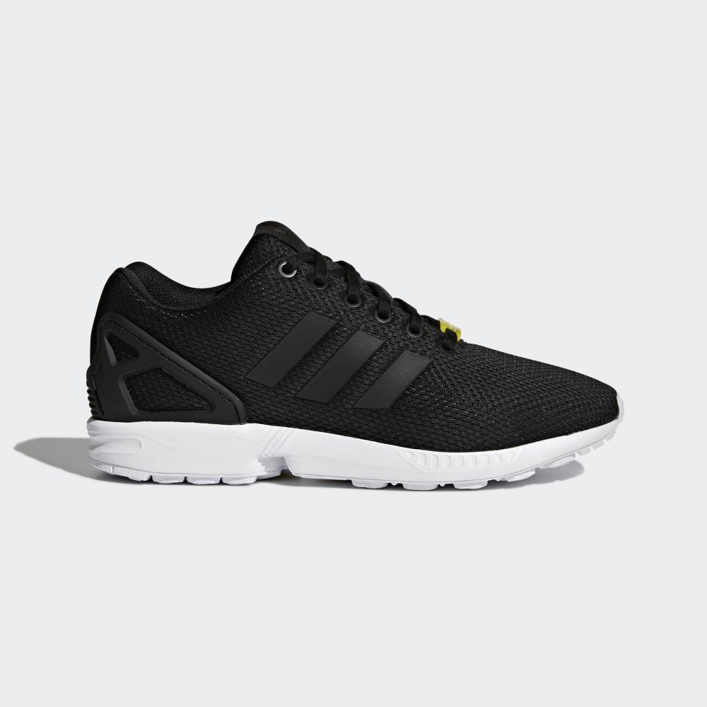 Originals Adidas ZX Flux Barbati Romania - Negrii/Albi M19840